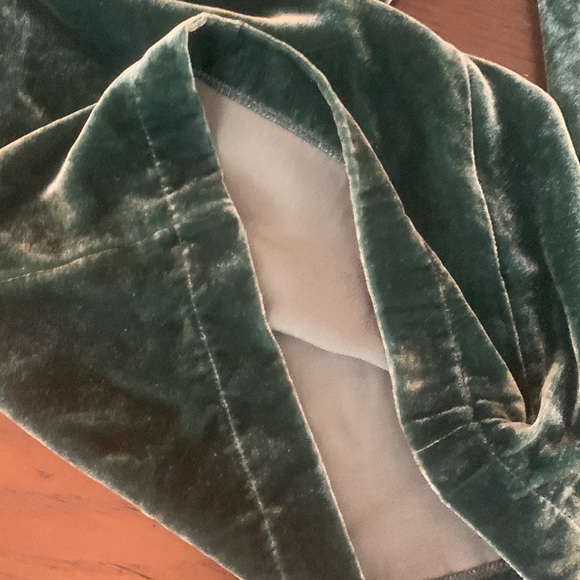 NWT Eileen Fisher Pine Velvet Wide Ankle Pants - Picture 6 of 10